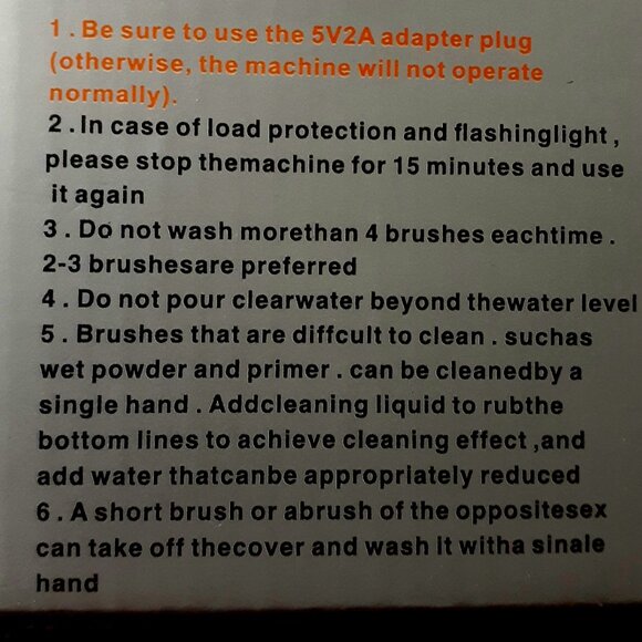 NEW!!! Automatic Makeup Brush Cleaning Machine with Brush Storage & Fast Drying - Picture 6 of 9